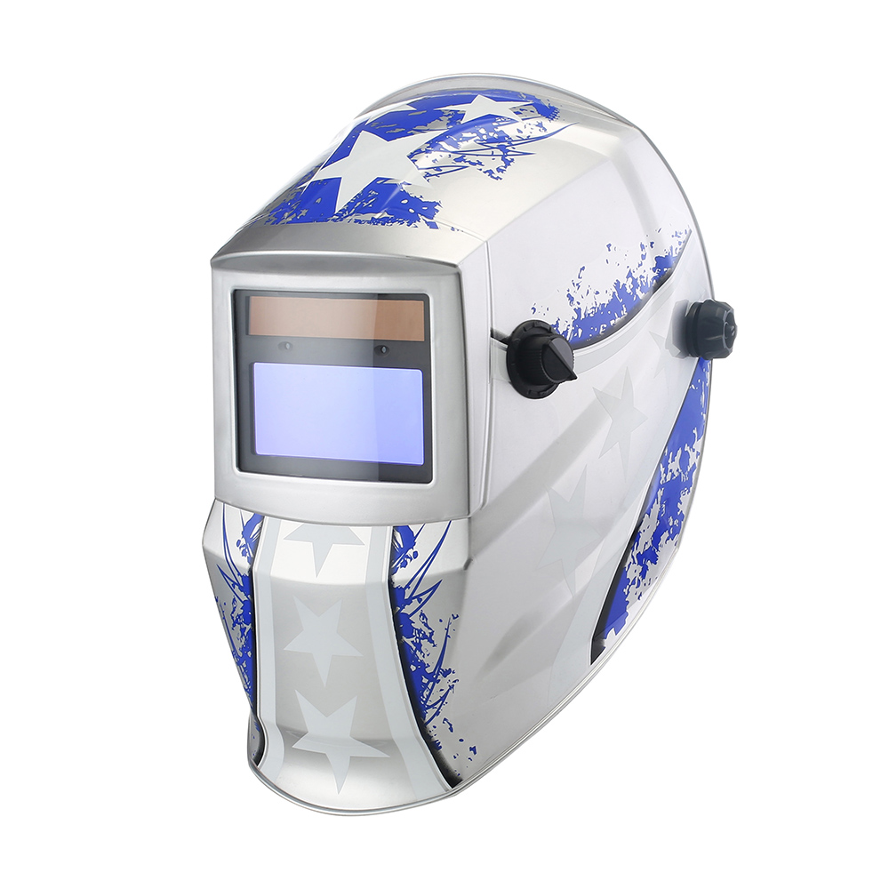 CENTAURY 432E Silver background with blue stars
