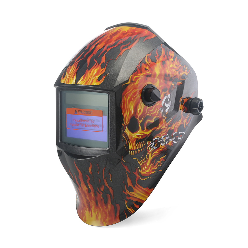 JASMINE 432E Black Flame Skull