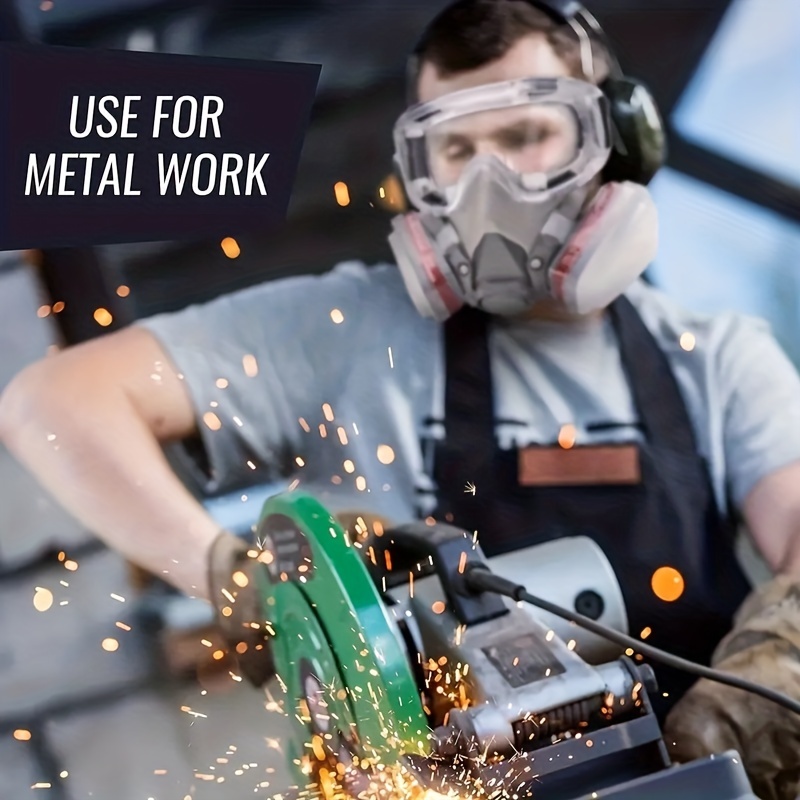 Chemical Gas Masks Anti-Gas Full Face Civilian Gas Mask Front-Fitting Reusable Respirator Chemical Plant Respirator